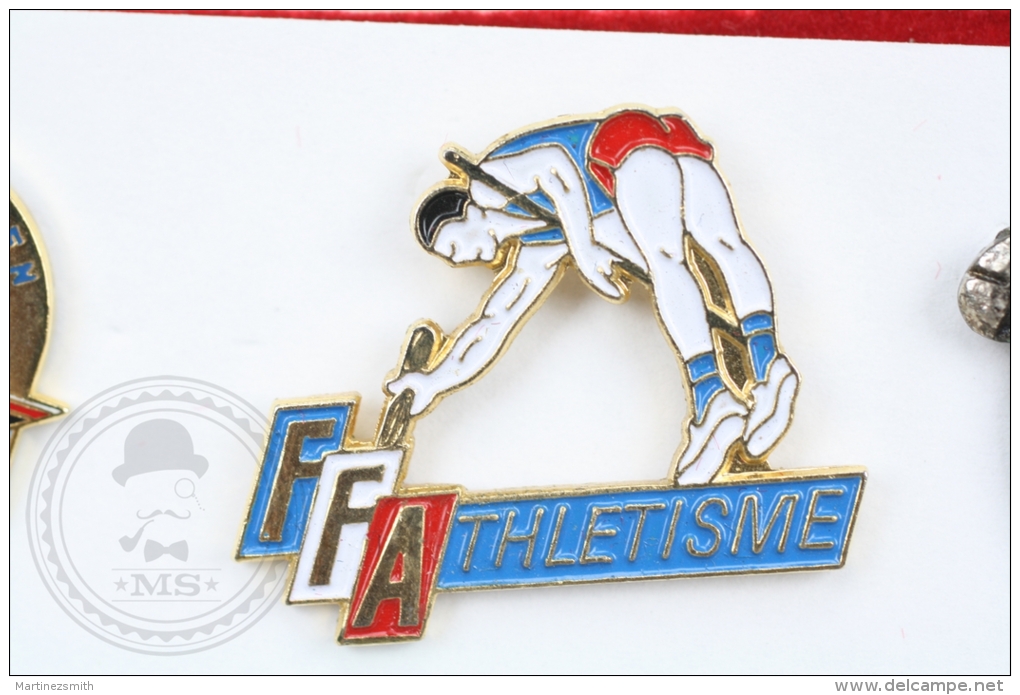 The French Athletics Federation/ Fédération Française D´Athlétisme - Pin Badge #PLS - Atletismo