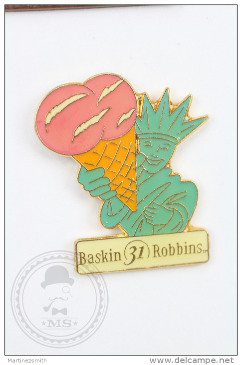 Baskin 31 Robbins Icecream - Pin Badge #PLS - Alimentación