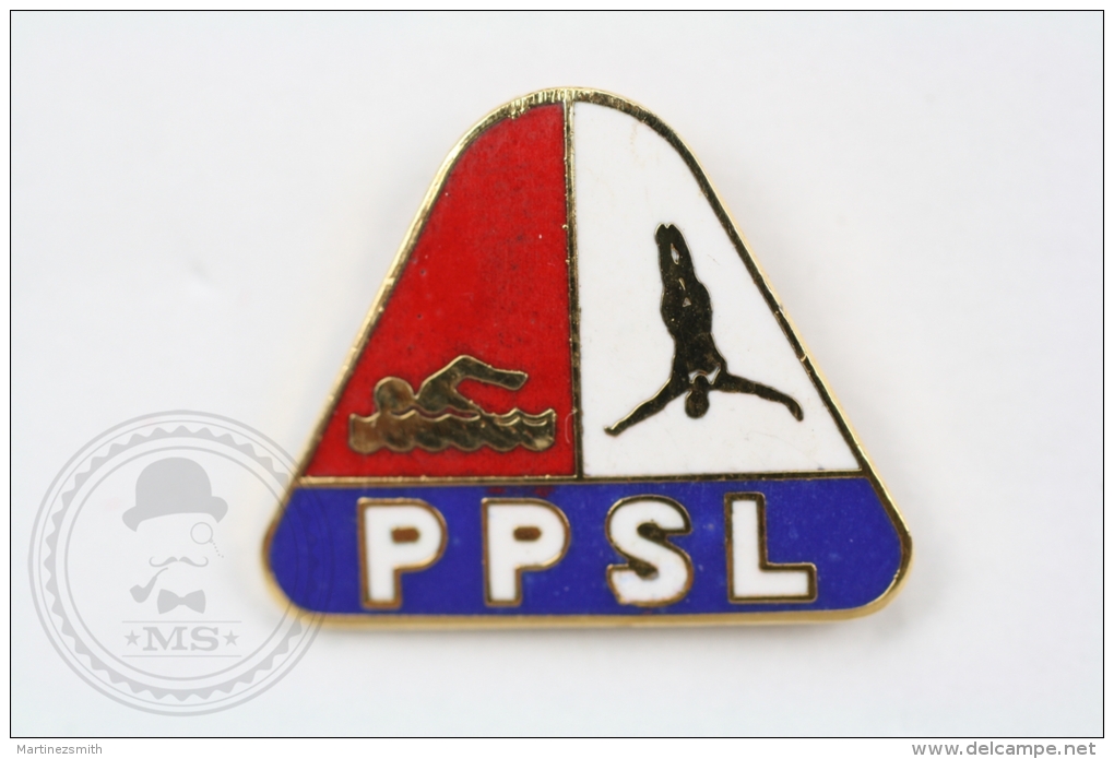 PPSL Swimming - Pin Badge #PLS - Natación