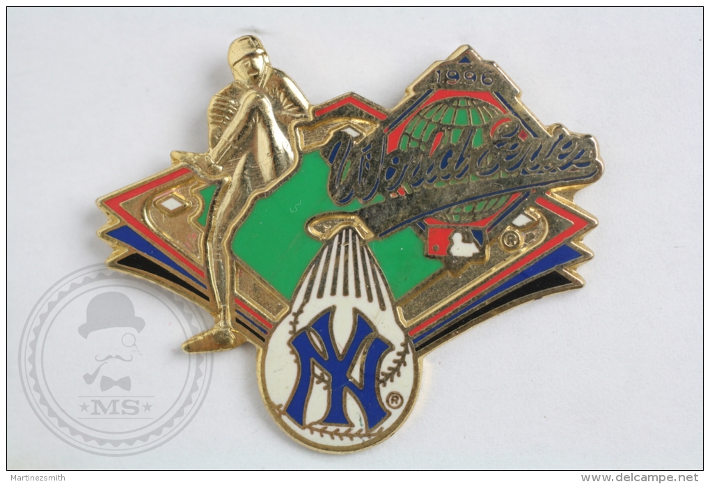 Baseball 1996 World Series - New York - Pin Badge #PLS - Baseball