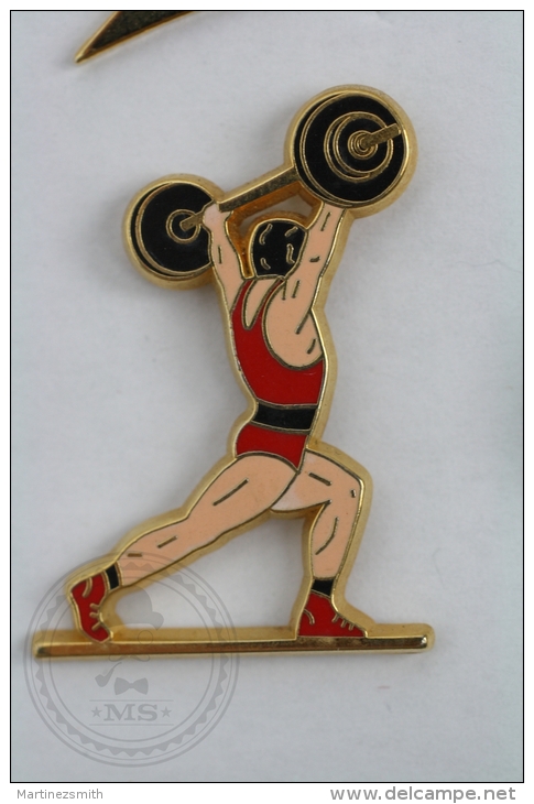 Weightlifting Arthus Bertrand - Pin Badge #PLS - Halterofilia