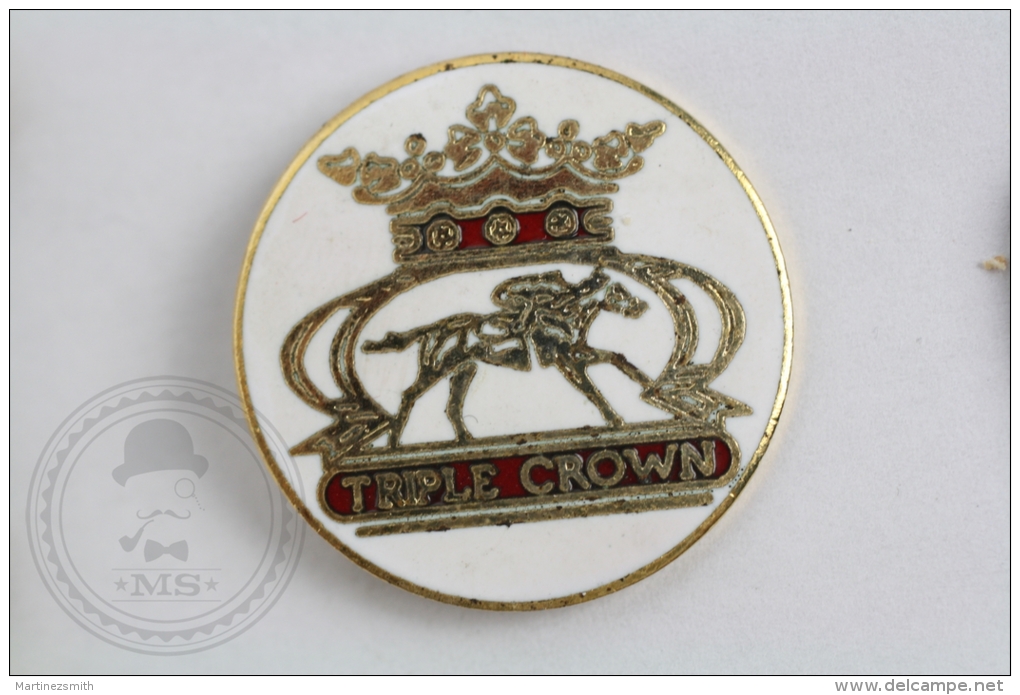 Triple Crown Horse Racing - Pin Badge #PLS - Otros & Sin Clasificación