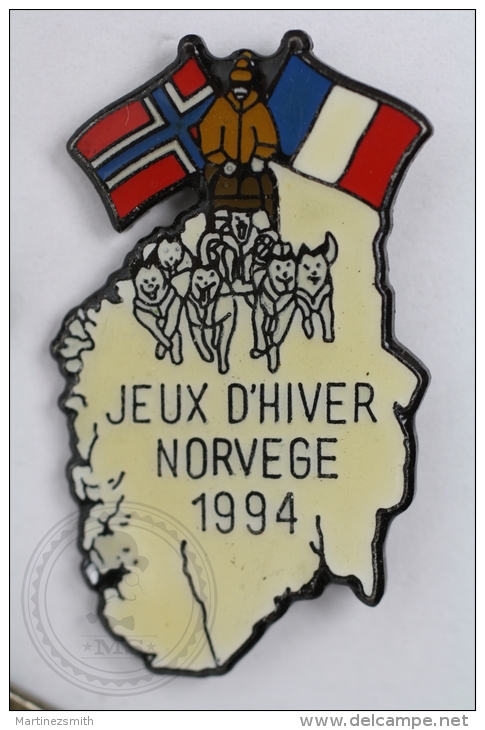 Winter Games/ Jeux D´Hiver - Norway/ Norvege 1994 - Pin Badge #PLS - Invierno