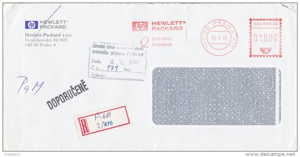 I6282 - Czech Rep. (1997) 142 00 Praha 411: Hewlett Packard Ltd. - Informatique