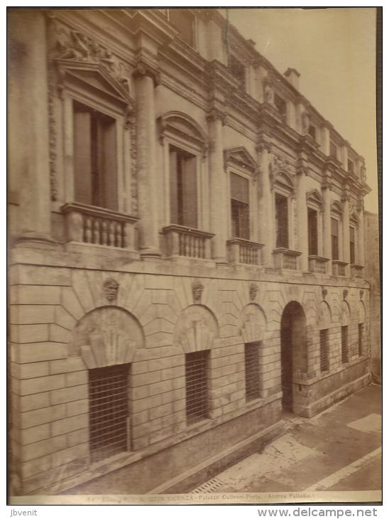 FOTO - VICENZA - Palazzo Colleoni - Porto (Andrea Palladio) - Ed. Alinari N. 12770 - Antiche (ante 1900)