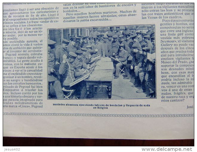 REVISTA LA ESFERA  ( MADRID 1914 ) ENCUADERNADO ( 28 REVISTAS DESDE 9/1/1915 al 24 /7/1915