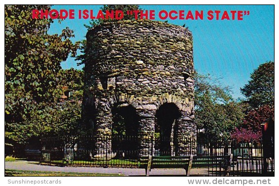 Rhode Island The Ocean State The Old Stne Mill Newport Rhode Island - Newport