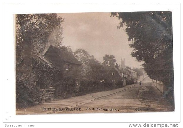 RP Prittlewell Village Southend-on-Sea Essex,Real Photographic Postcard RP - Autres & Non Classés