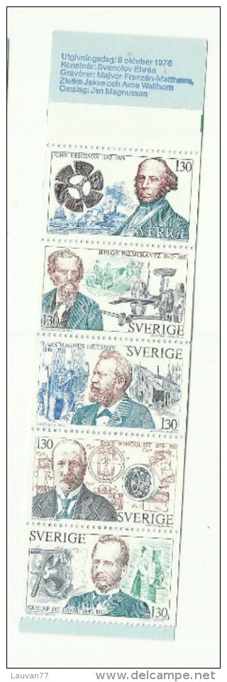 Suède Carnet N°C939 Côte 5 Euros - 1951-80