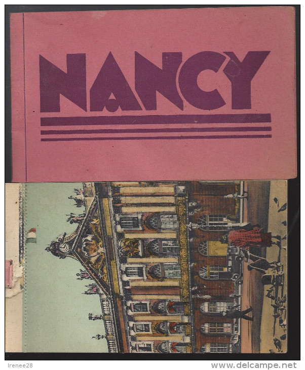 NANCY CARNET INCOMPLET DE 7 CP VUES EN COULEUR - Nancy
