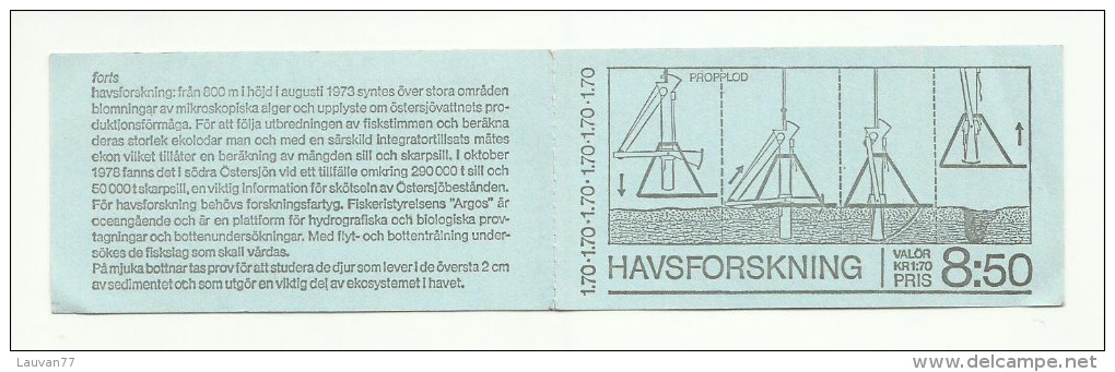 Suède Carnet N°C1060côte 4.50 Euros - 1951-80