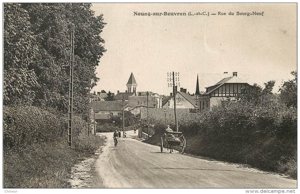 NEUG SUR BEUVRON RUE DU BOURG NEUF - Neung Sur Beuvron