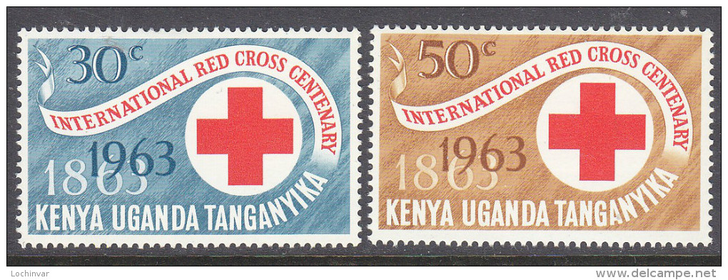 KUT, 1963 RED CROSS 2 MNH - Kenya (1963-...)