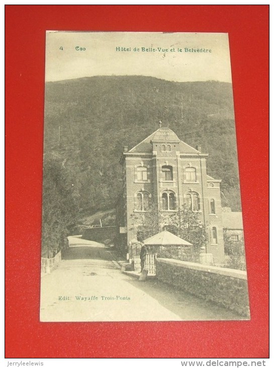 COO   -  Hôtel De Belle-Vue Et Le Belvédère  -  1912 - Limbourg