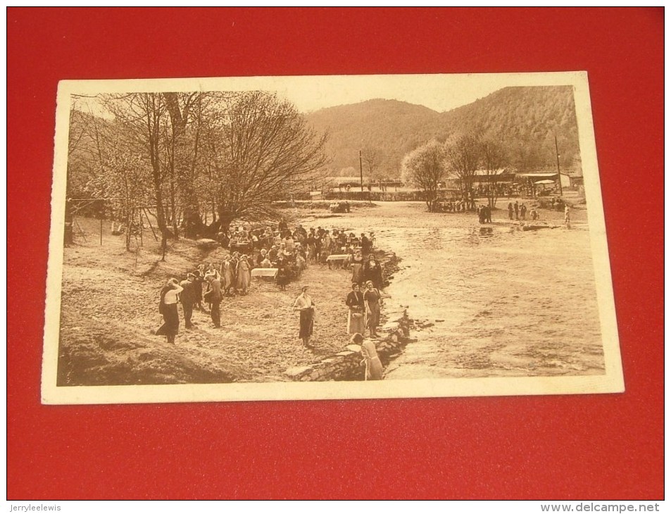 COO   -  En Face De La Cascade : La Trempette  - (Collection Train Radio )  - 1935 - Limbourg