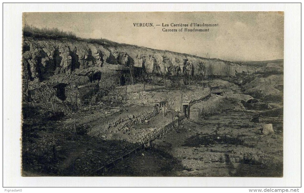 CP , 55 , VERDUN , Les Carrières D'Haudromont - Verdun