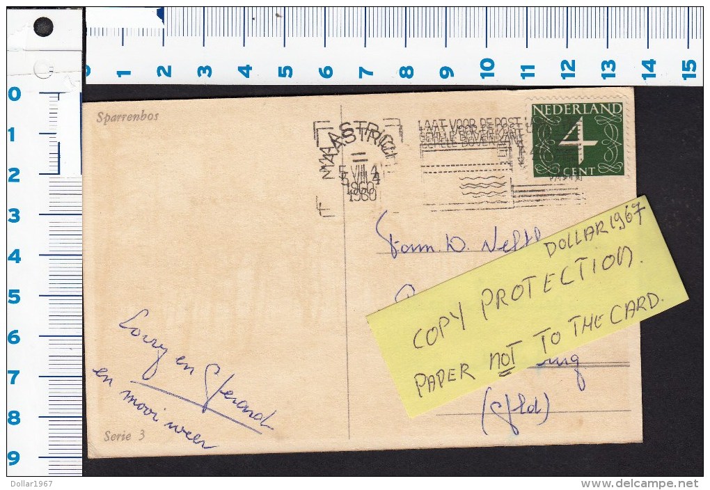 Vaals  ,5-4-1960..., Used. See The 2 Scans  For Condition. ( Originalscan !!! ) - Vaals