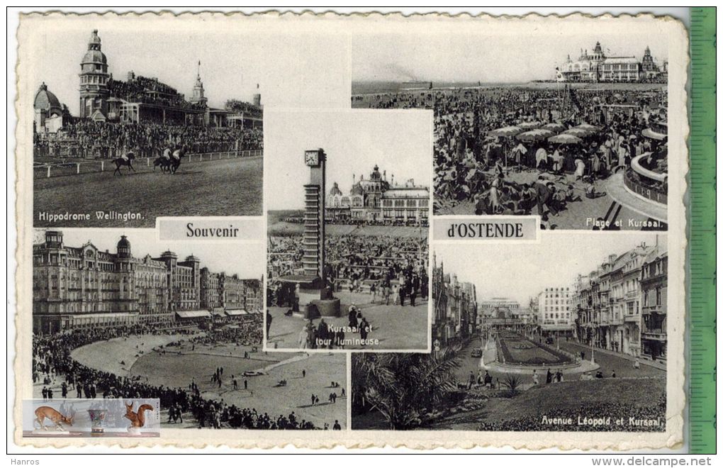 Souvenir D`Ostende-1940- Verlag: Ern. Thill, Brux, FELD- POSTKARTE Ohne Frankatur, Mit Stempel  2.6.40  Erhaltung: I-II - Oostende