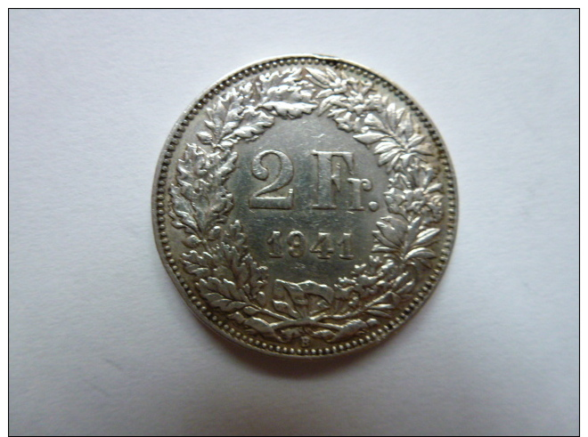 Pièces De 2 Francs 1941 - Sonstige & Ohne Zuordnung