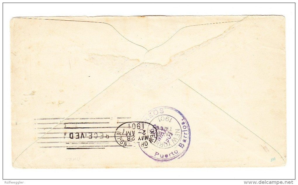 Guatemala  Brief May.20.1901 Von Gualan Nach New-York USA - Guatemala