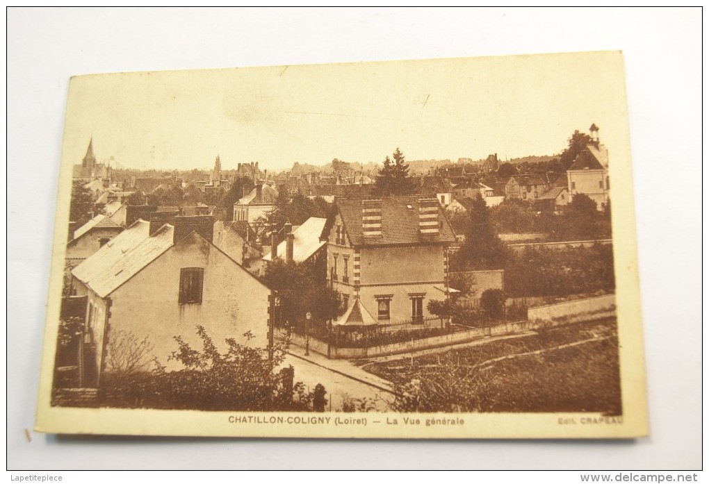 (NI02) CPA Chatillon Coligny (Loiret) La Vue Générale - Chatillon Coligny