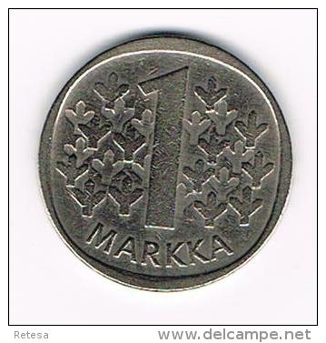 ¨ FINLAND  1 MARKKA 1972 - Finlande