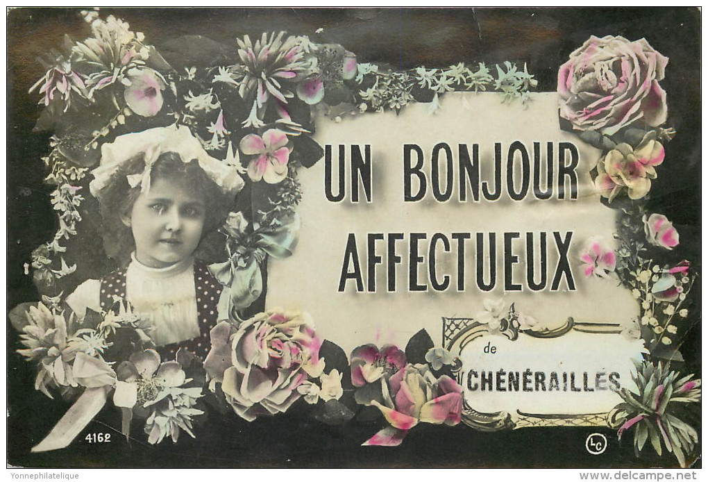 23 - CHENERAILLES - Un Bonjour Affectueux De ... - (voir Scans Recto-verso) - Chenerailles