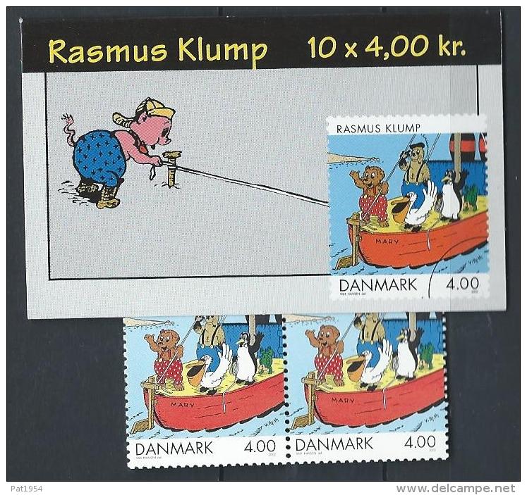 Danemark 2002 Carnet N°C 1302 Bandes Dessinées BD - Carnets