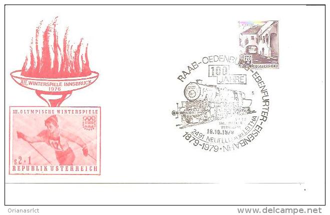 76733) Busta Con Annullo Speciale Raab Oedenburg - Ebenfurter -eisenbahn 1879 - Other & Unclassified