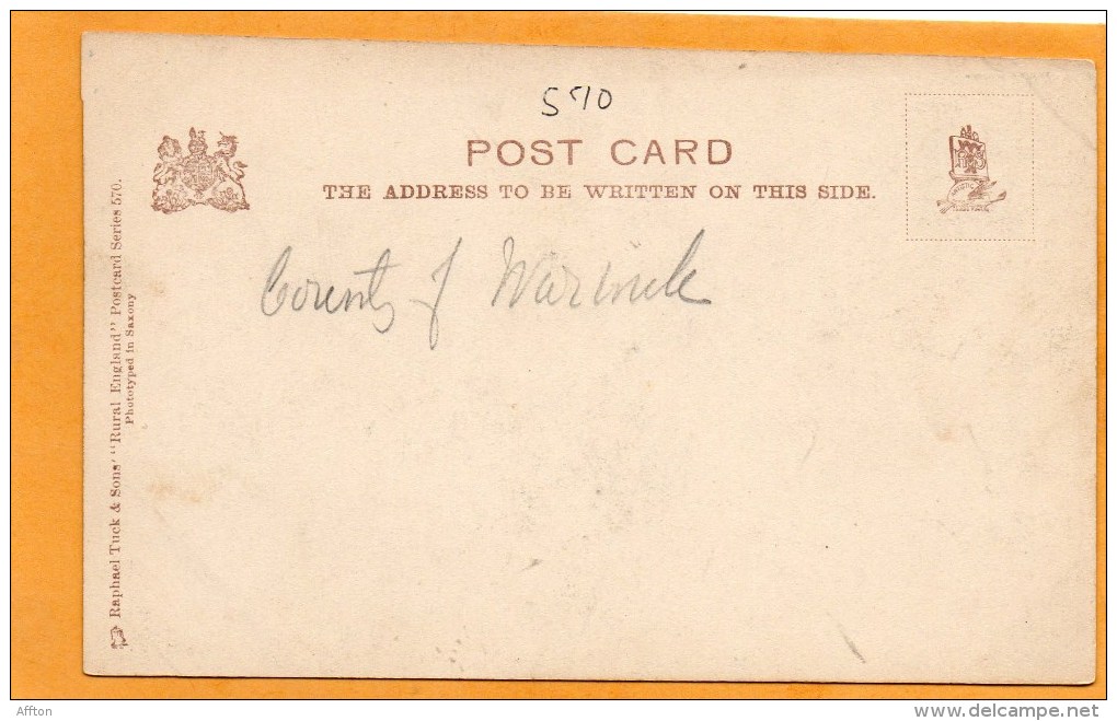 Wixford 1905 Postcard - Altri & Non Classificati