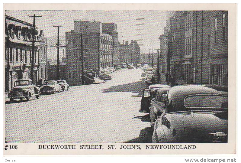 Duckworth Street, St. John's, Newfoundland - St. John's