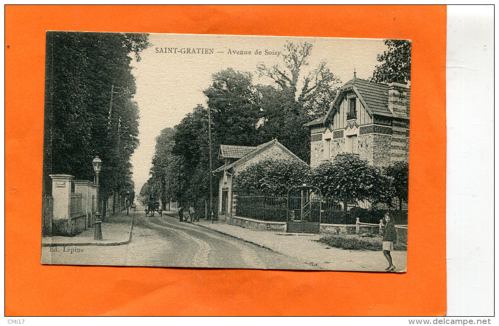 SAINT GRATIEN    1910   AVENUE DE SOISSY       CIRC  OUI  EDIT - Saint Gratien