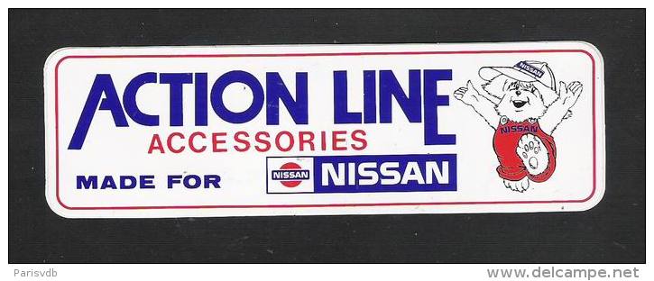 NISSAN - ACTION LINE - Accesories Made For Nissan (S 1439) - Autocollants