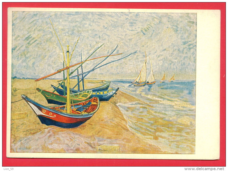 146742 / Netherlands Art Vincent Willem Van Gogh - BOOTE VON SAINTES MARIES , France - Deutschland Germany - Van Gogh, Vincent