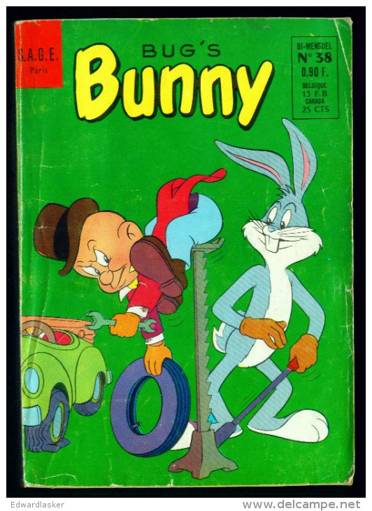 BUG´S BUNNY N°38 - SAGE 1963 - Bon état - Petit Format