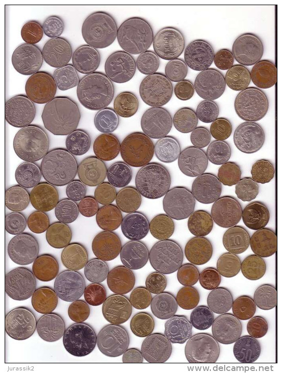 Lot De 105 Monnaies Asie Différentes - Lots & Kiloware - Coins