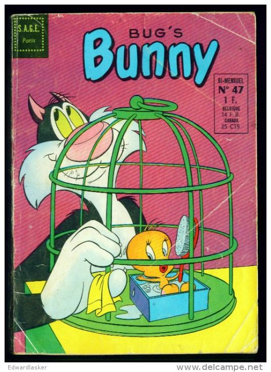 BUG´S BUNNY N°47 - SAGE 1964 - Bon état - Small Size