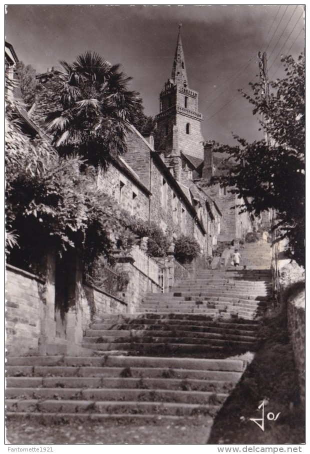 LANNION  LE VIEIL ESCALIER DE GRANIT (dil270) - Lannion