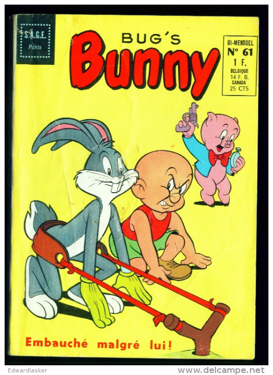 BUG´S BUNNY N°61 - SAGE 1964 - Bon état - Petit Format