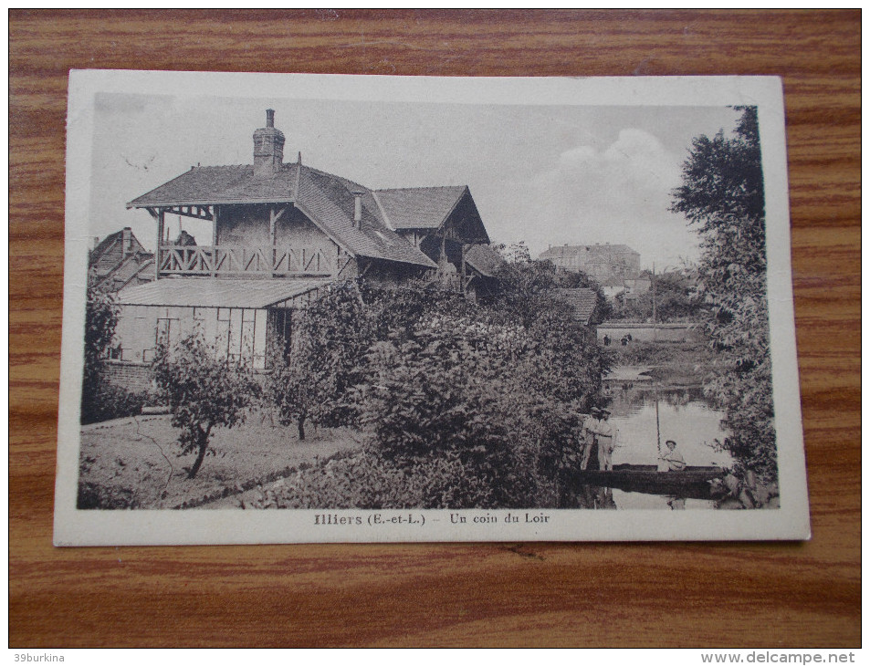 ILLIERS  Un Coin Du Loir   1931 - Illiers-Combray