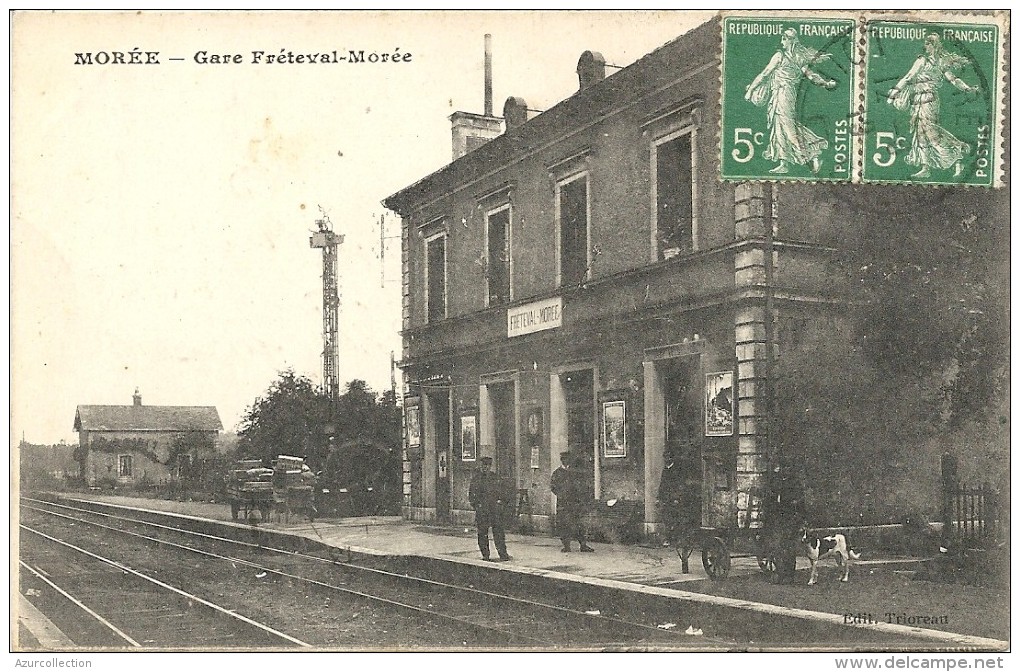 MOREE . GARE FREVAL MOREE - Autres & Non Classés