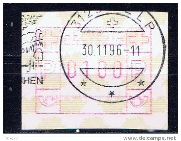 CH+ Schweiz 1995 Mi 6 Schweiz C 0100 Automatenmarke - Automatic Stamps