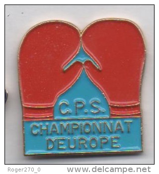 Boxe , C.P.S , Championnat D' Europe - Boksen