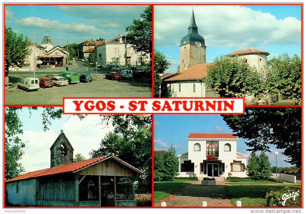 YGOS SAINT SATURNIN : Le Bourg - L'église St Pierre - La Chapelle - La Mairie - Autres & Non Classés