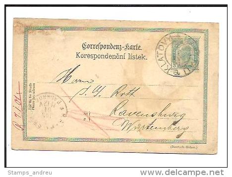 CHECOSLOVAQUIA.  (Imperio Austriaco) - Cartes Postales