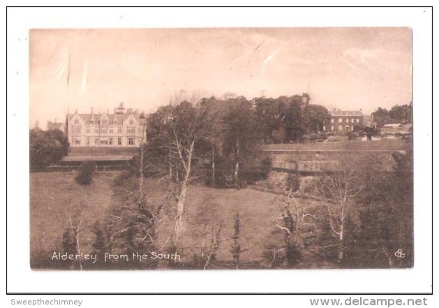 Alderley House Postcard STATELY HOME HOUSE GLOUCESTERSHIRE THE COTSWOLD PUBLISHING CO WOTTON U EDGE - Other & Unclassified