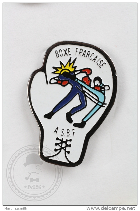 Boxe/ Boxing Frarcaise ASBF Pin Badge #PLS - Boxing