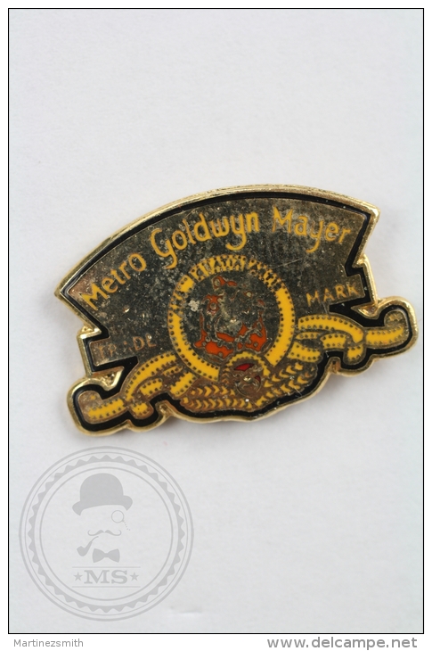Metro Goldwyn Mayer - Trade Mark Pin Badge #PLS - Films