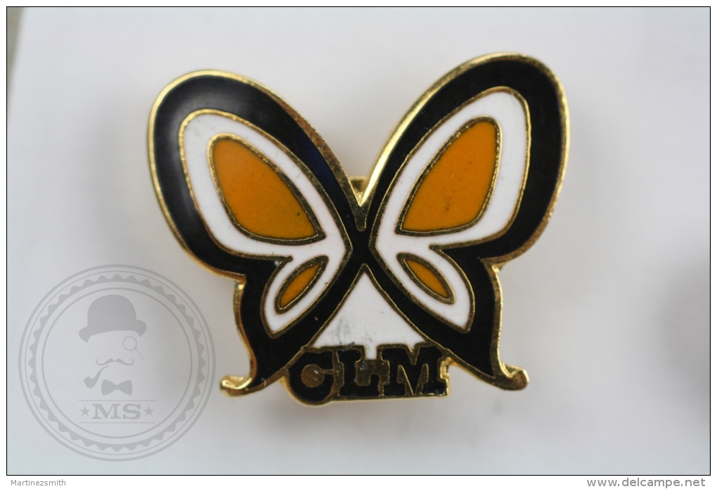 CLM Butterfly - Pin Badge #PLS - Otros & Sin Clasificación