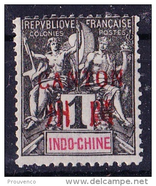 CANTON   1901   YT 1    NEUF *   TB - Unused Stamps